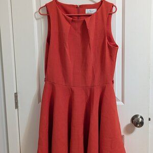Closet made in London Coral Pleated Casual Dress Size UK 16